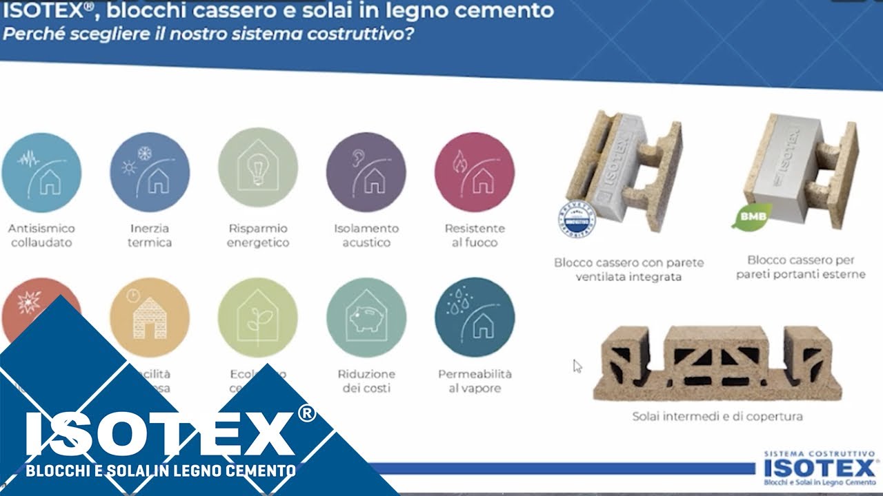 Webinar 16/04/24 | Blocco ventilato Isotex AIR | Sistema costruttivo