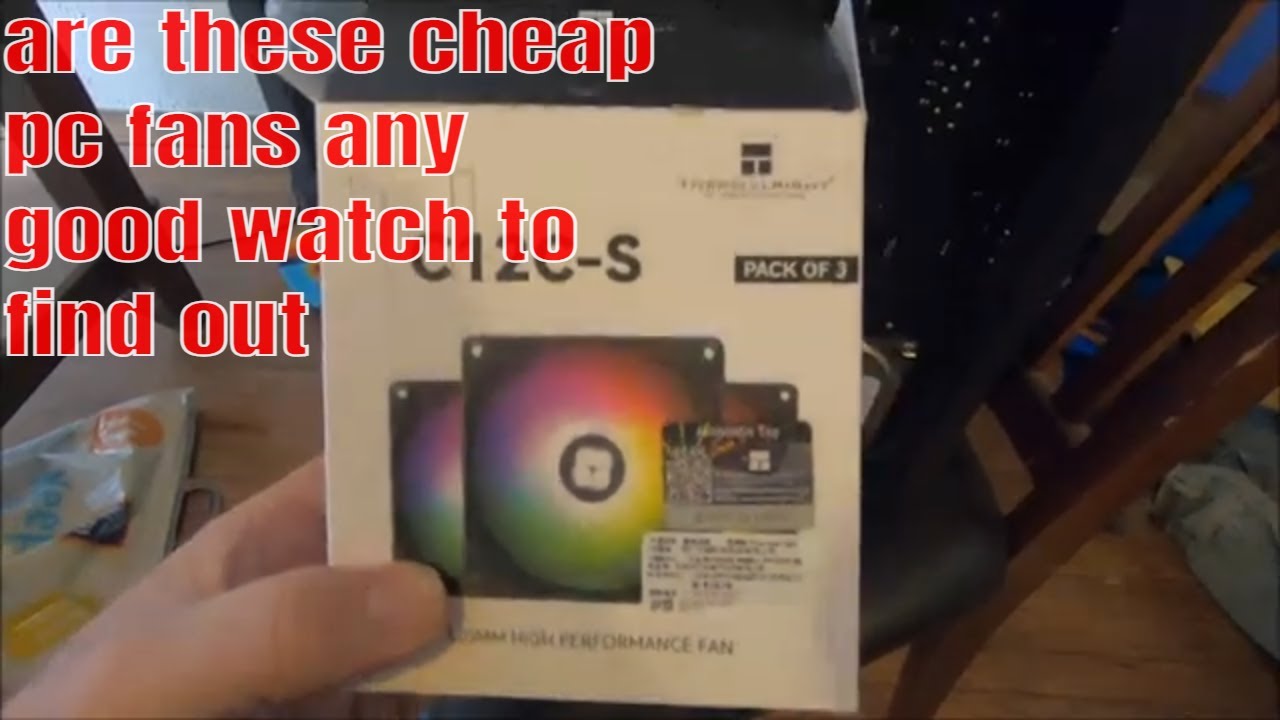 how to install and review on  these budget argb thermalright  computer fans in my AMD gamming pc