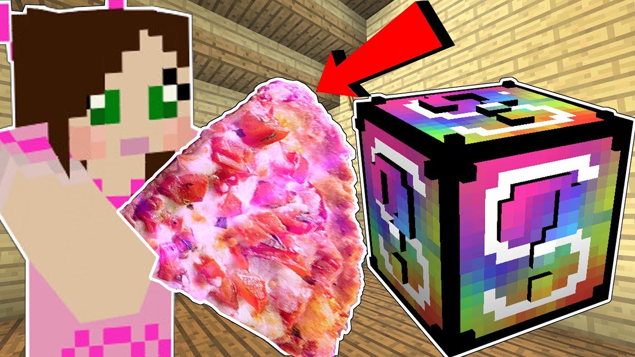 Minecraft: VIDEO GAMES LUCKY BLOCK! (GIANT FOOD, MARIO ARMOR, & MORE!) Mod Showcase