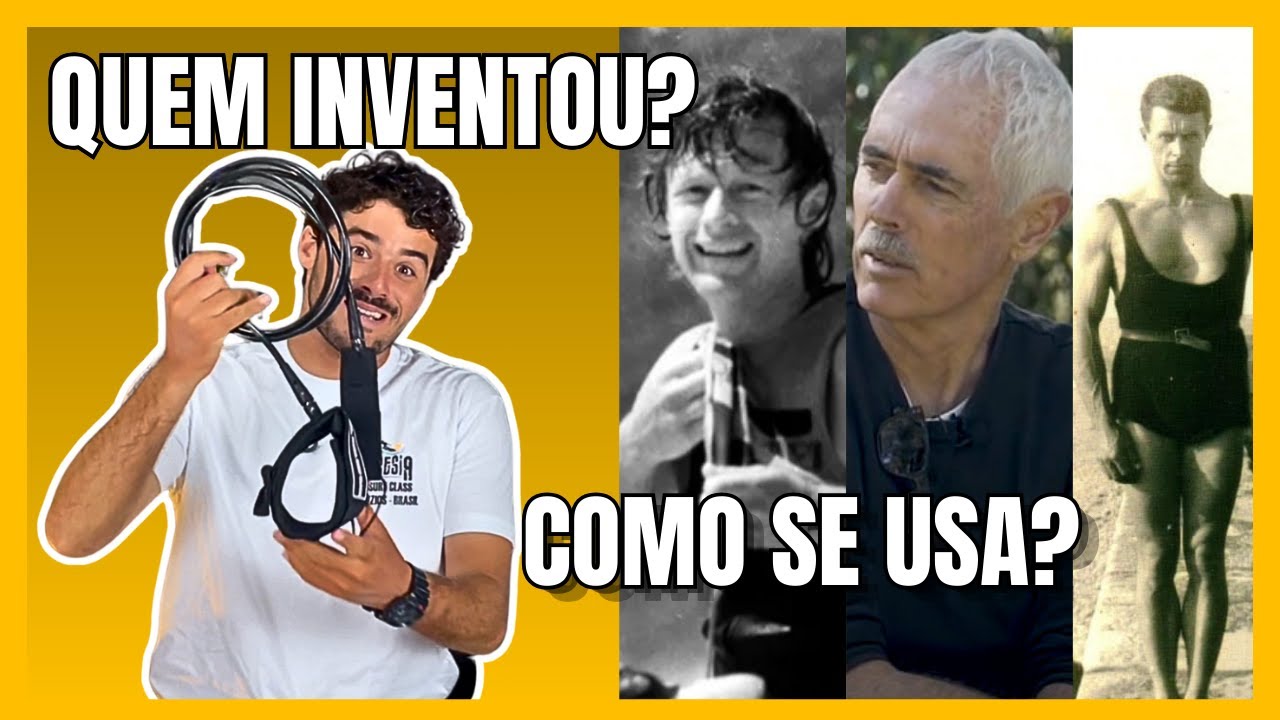 TUDO SOBRE LEASH! INVENÇÃO E COMO ESCOLHER O MELHOR PARA A SUA PRANCHA