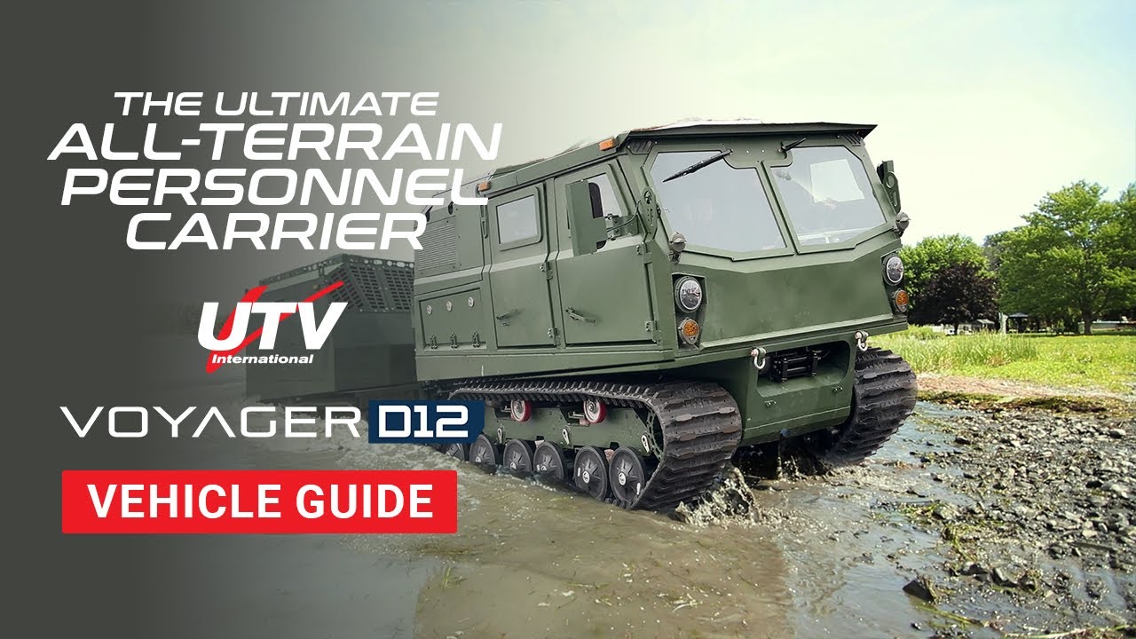 Voyager D12 - Personnel Carrier | Articulated, Amphibious, Hybrid | Vehicle Guide & Key Features