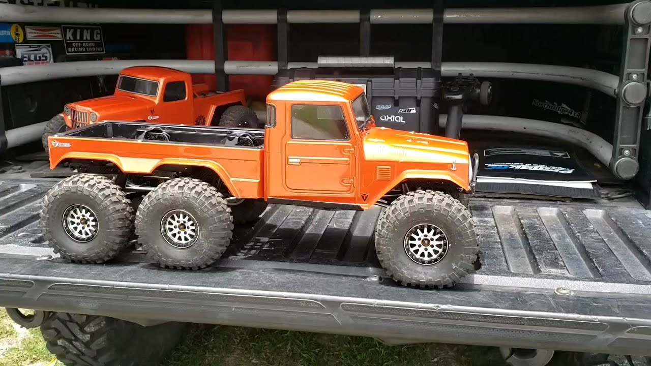 GSpeed Traxxas TRX 6X6 LCG competition build