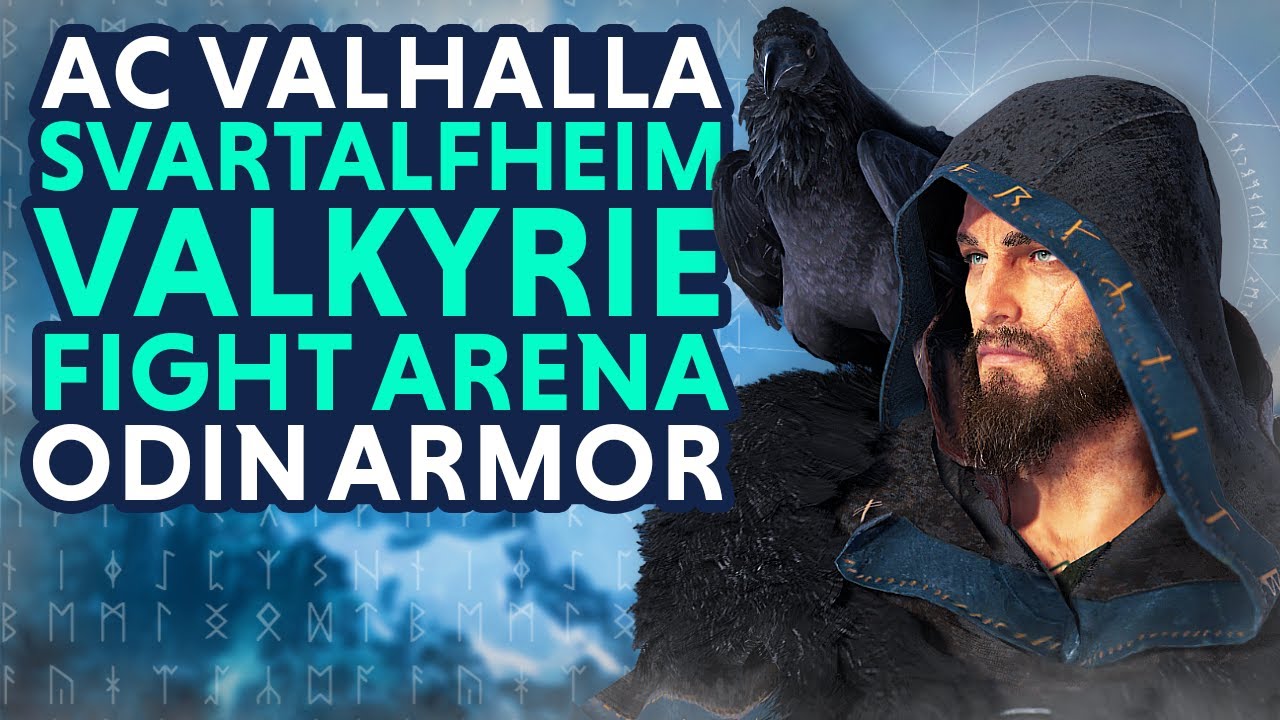 Svartalfheim 3rd DLC, Odin Armor & Valkyrie Arena - Assassin's Creed Valhalla DLC (AC Valhalla DLC)