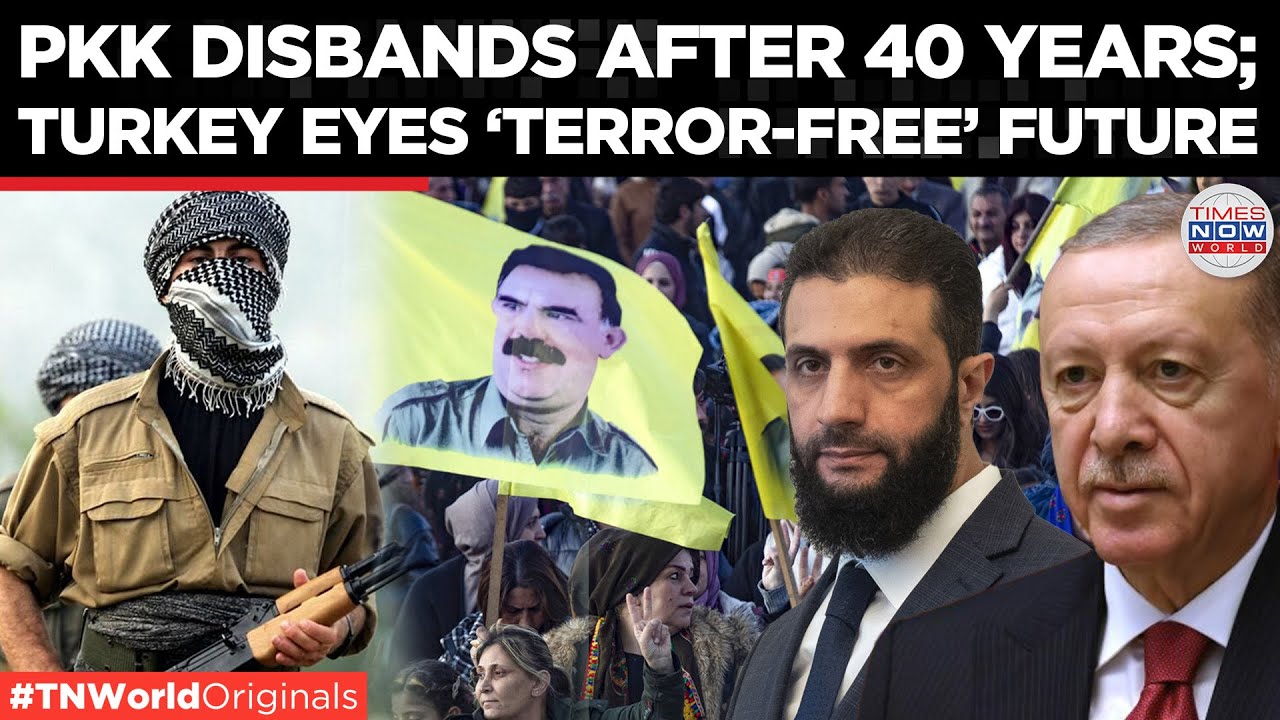 PKK Lays Down Arms; Turkey, Syria, Jordan Hail 'Historic Step' to End Insurgency | Times Now World