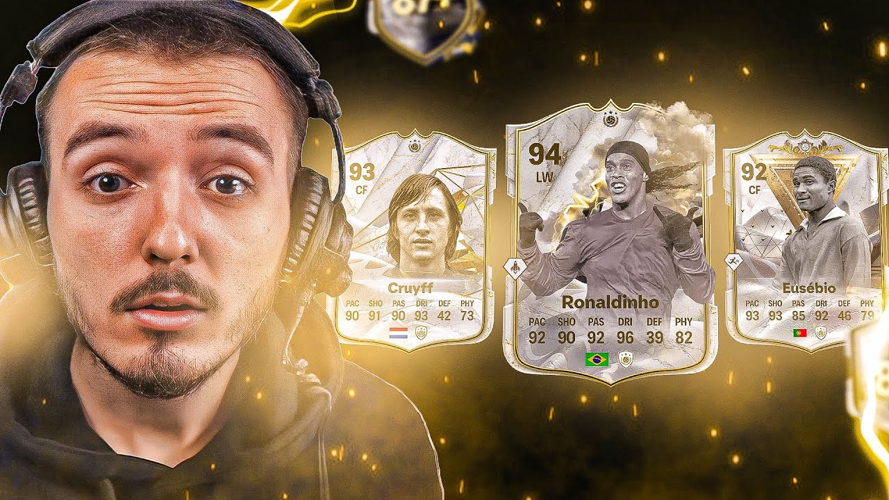 OHHH !! J'OUVRE des PACKS ICÔNE 87+ THUNDESTRUCK/CENTURIONS/DE BASE GRATUITS - FC 24 Ultimate Team