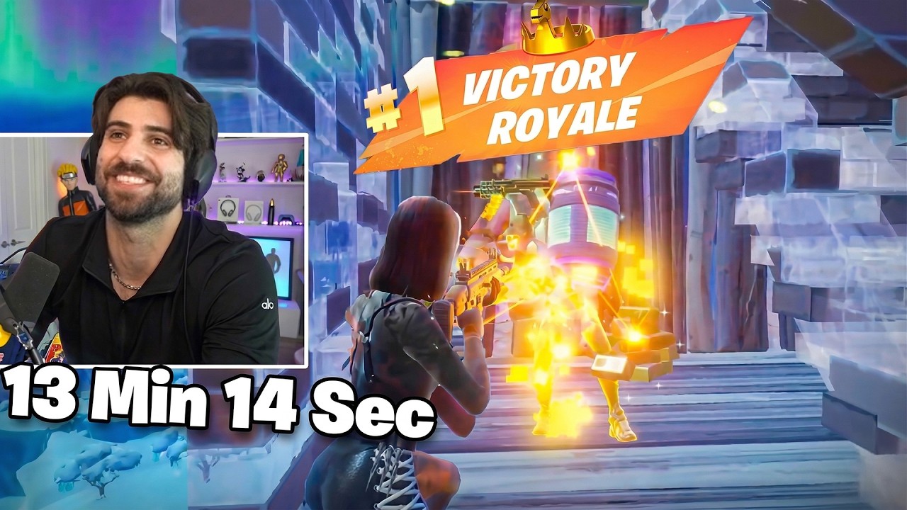 Одна из моих САМЫХ БЫСТРЫХ побед в Fortnite за всю историю (Глава 7)