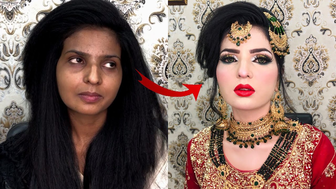 Live class bridal makeup transformation || how to apply foundation and concealer || best foundation