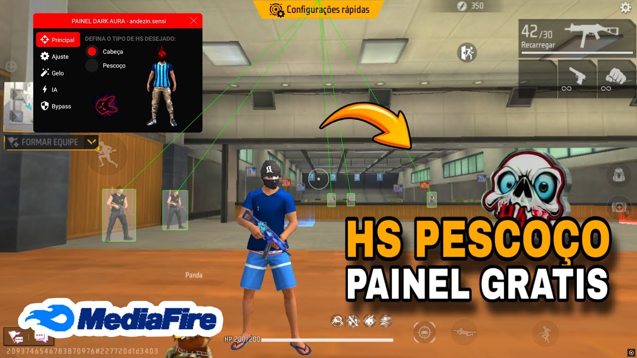 SAIU NOVO HS PEITO CORPO TODO + BALA M&Aacute;GICA ATUALIZADO LINK DIRETO, HS PEITO VIP ANDROID E IPHONE📲