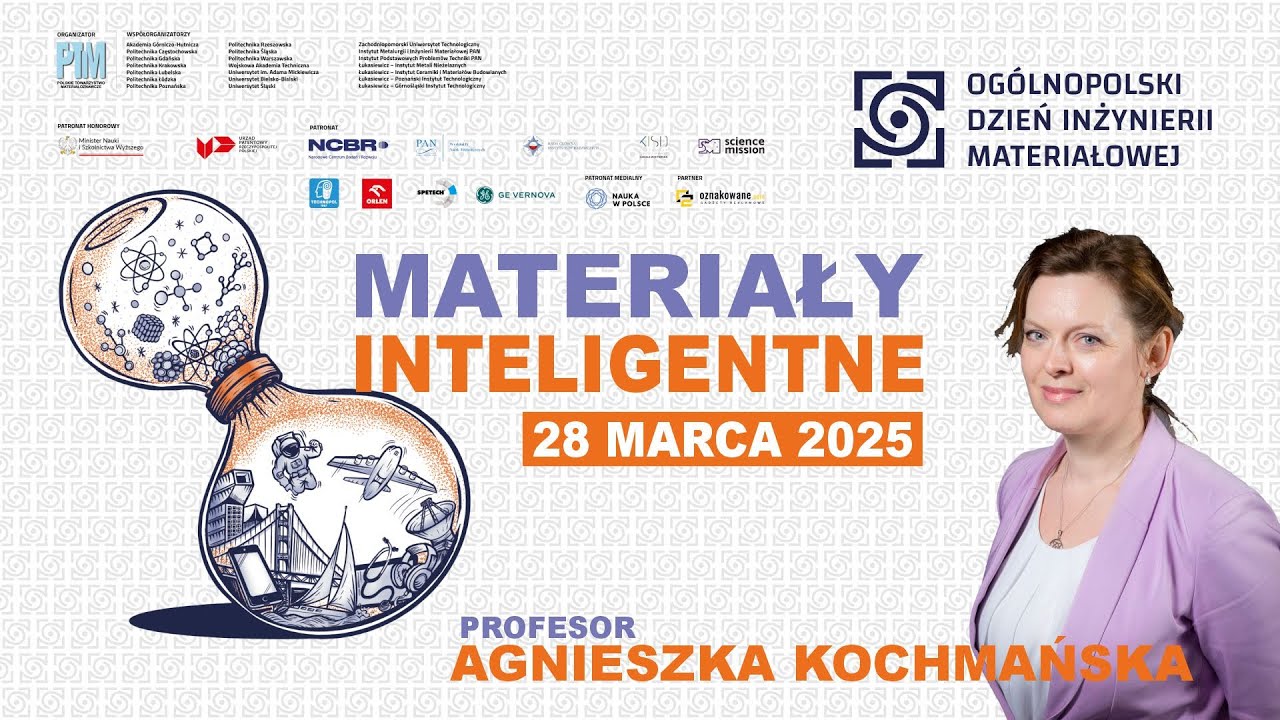 Materiały Inteligentne - wykład dr hab. inż. Agnieszki Kochmańskiej prof. ZUT