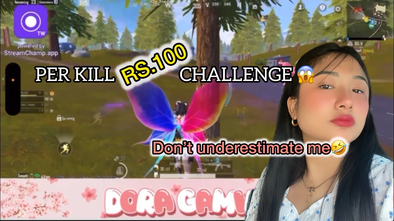 САМЫЙ АГРЕССИВНЫЙ ГЕЙМПЛЕЙ 🤣 || ИСПЫТАНИЕ: 100 РУПИЙ ЗА УБИЙСТВО 🔥🔥 || @dorachannel722