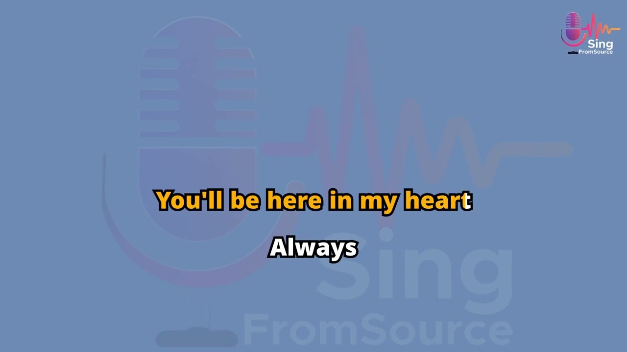 You’ll Be in My Heart by Phil Collins - Karaoke Music Video