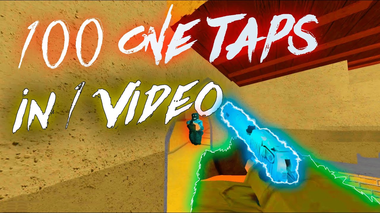 100 one taps in 1 video - Counter Blox