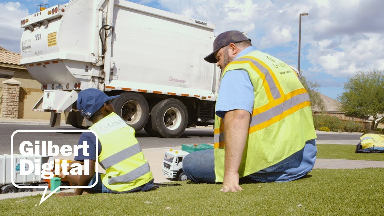 Best Friends: Gilbert, AZ Boy and His Garbage Truck Driver