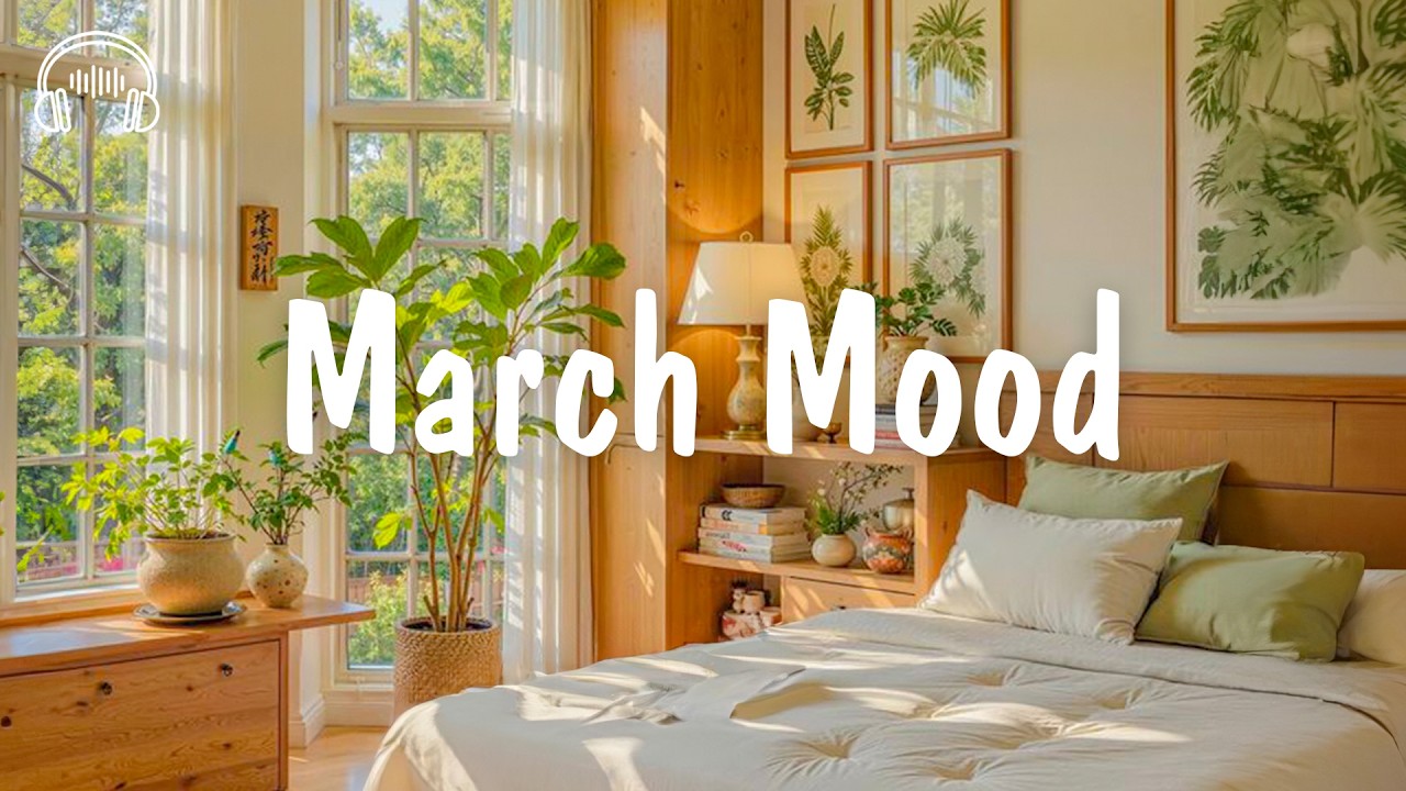 March Mood 🍃 Songs that put you in a good mood | be happy