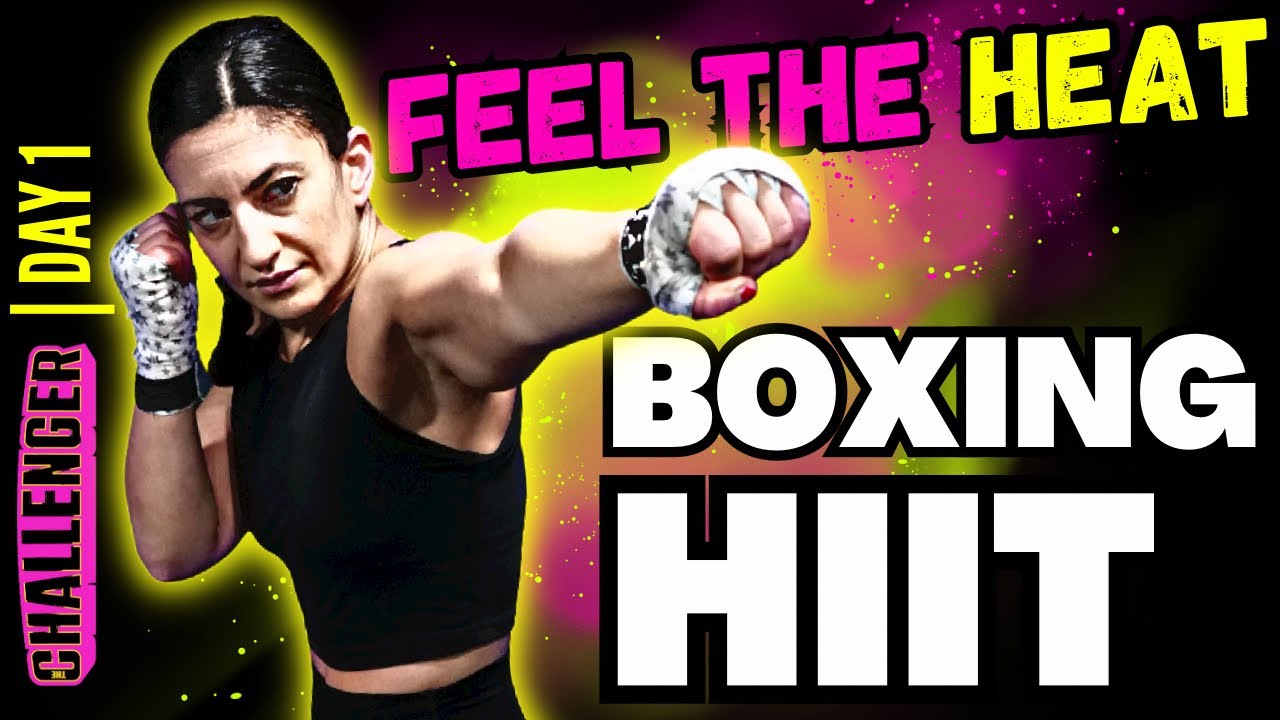 Burn It Up BOXING HIIT Workout + Full Body Dumbbells [DAY 1 THE CHALLENGER]//SYLVIA NASSER