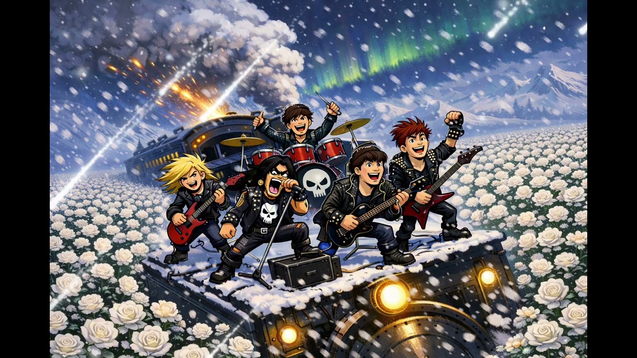 Ласковый Май - Белые розы (AI Rock Cover)