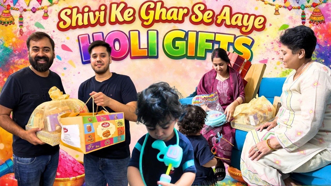 Jinisha Ke Liye Laye Special Gifts 🎁🎁|| Happy Holi || 🫟🫟