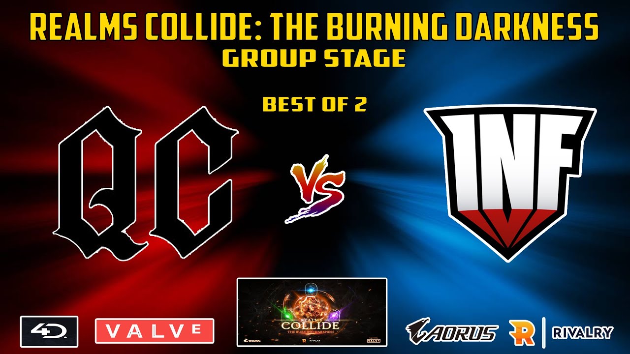 [ DOTA2 LIVE ] Quincy Crew vs lnfamous | Best of 2 | Realms Collide: The Burning Darkness