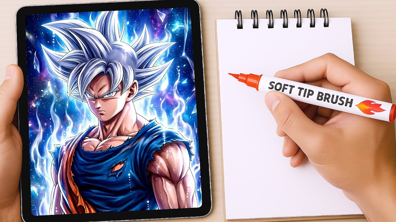 GOKU'S ULTIMATE Ultra Instinct GLOW UP! (Dragon Ball Z Fan Art) 🤯✨