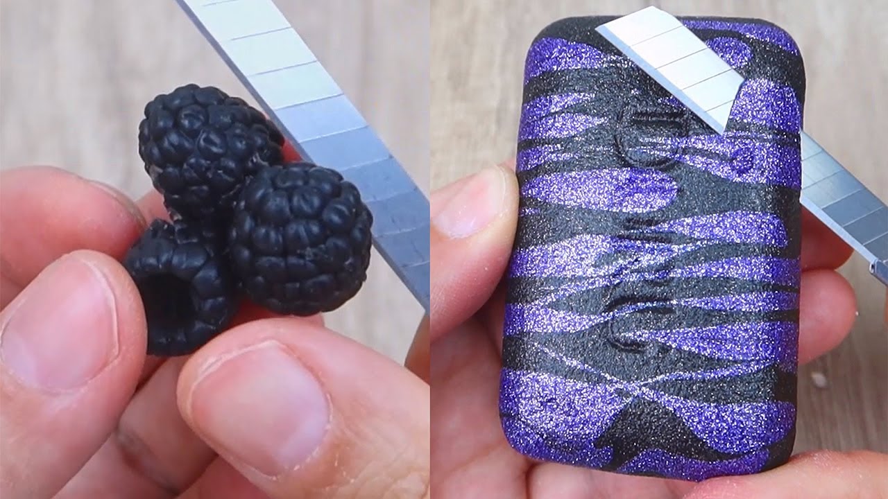 Relaxing Soap Cutting ASMR. Satisfying Soap and lipstick cutting. Corte de jabón - 1063