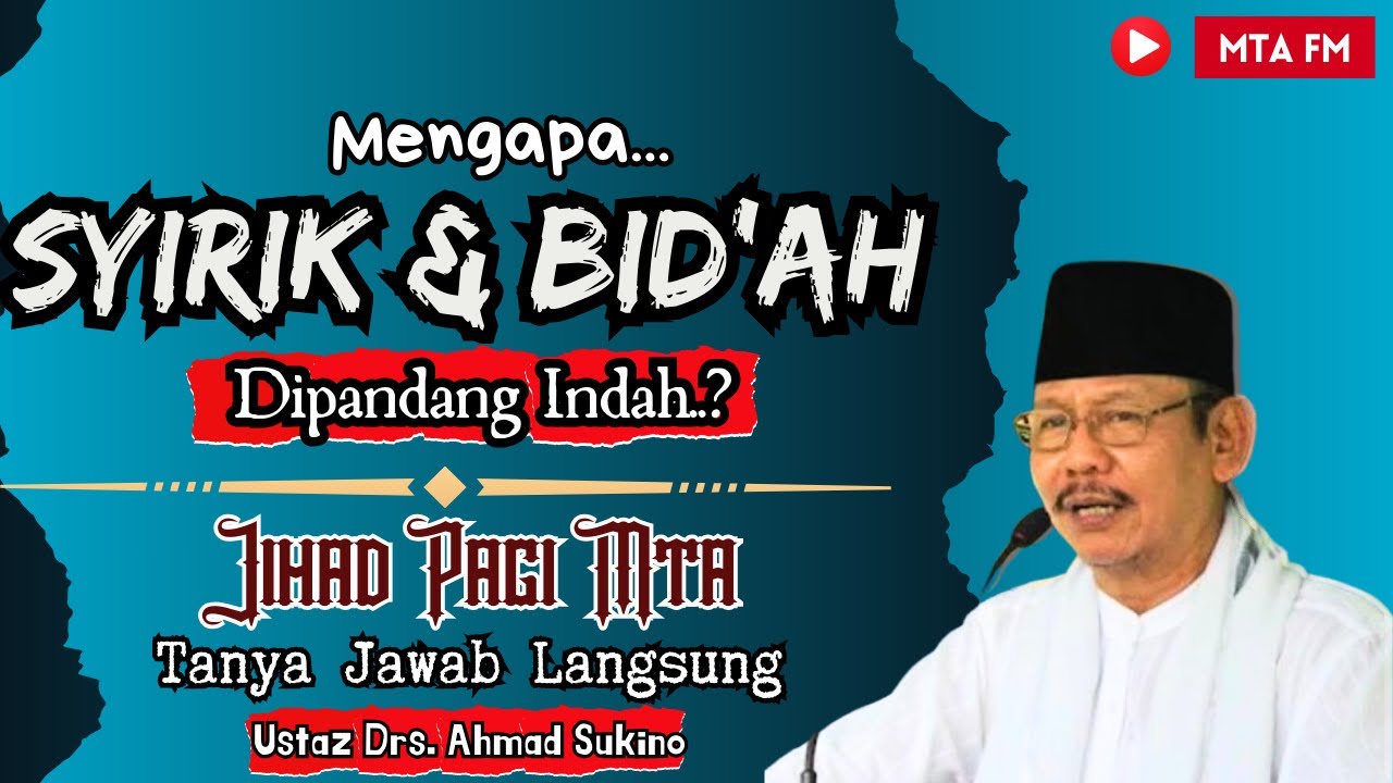 Tanya Jawab langsung di Jihad Pagi MTA Edisi 13/10/2013 Kenangan Ustads Drs. Ahmad Sukino (Alm)