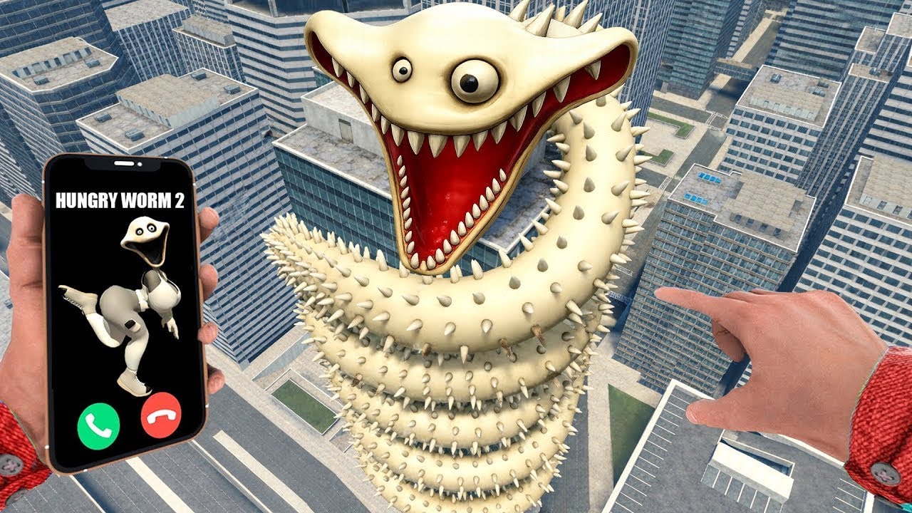 Something Terrifying Happens When Hungry Worm Calls You [COMMENT DOWN?] #youtube