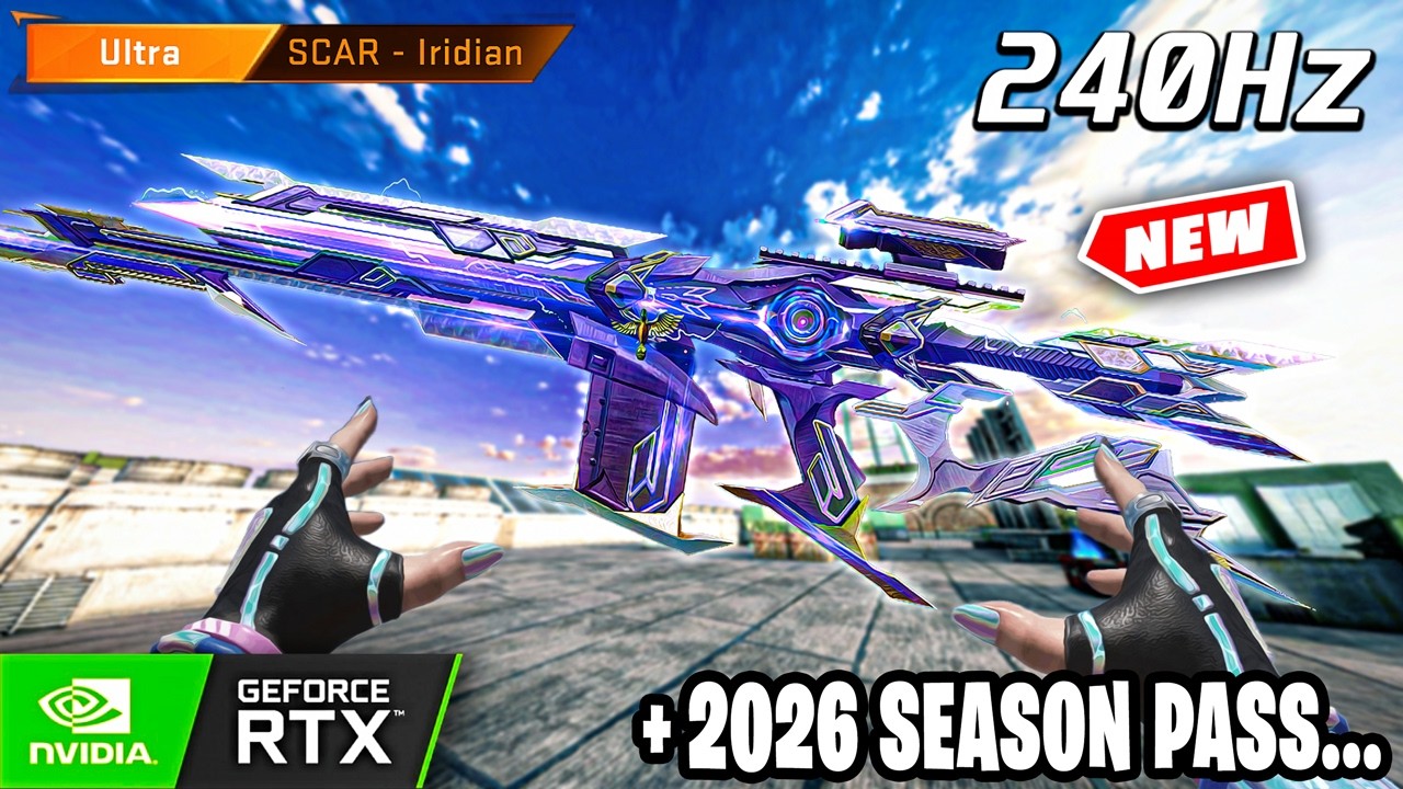 BLOOD STRIKE - NEW SCAR IRIDIAN GAMEPLAY - ULTRA GRAPHICS RTX 5090!!!