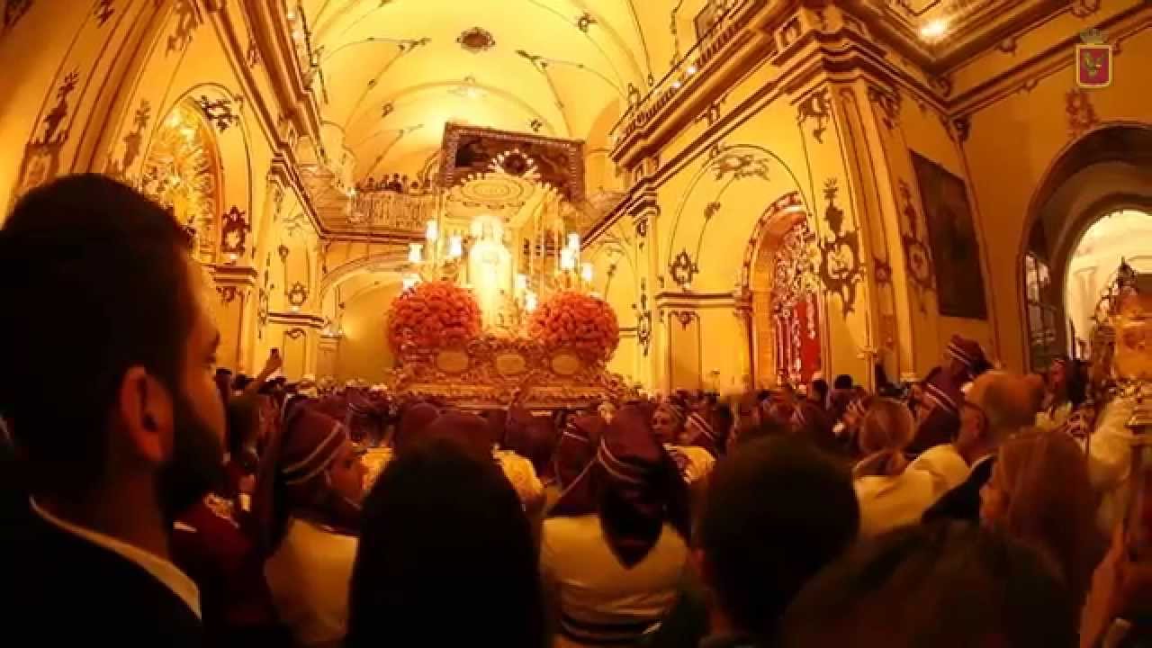 Recogida Virgen de la Amargura Paso Blanco - Viernes Santo 2015