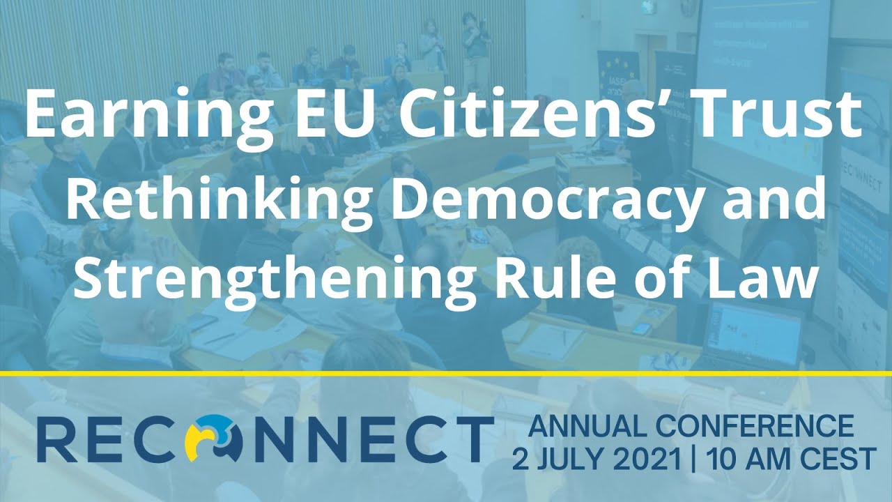 RECONNECT Annual Conference 2021: Keynote Ms. Laura Kövesi & Panel on the Rule of Law