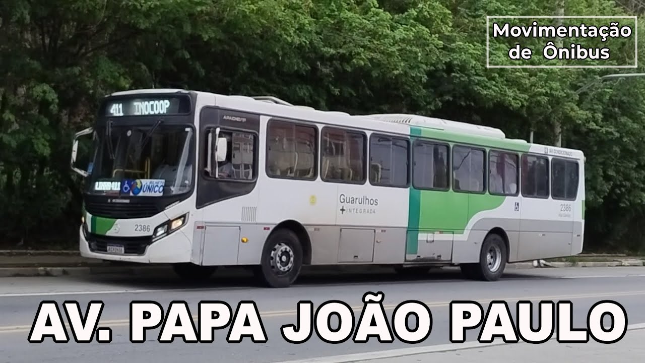 • Movimentação de Ônibus na Avenida Papa João Paulo I || Movimentação de Ônibus em Guarulhos