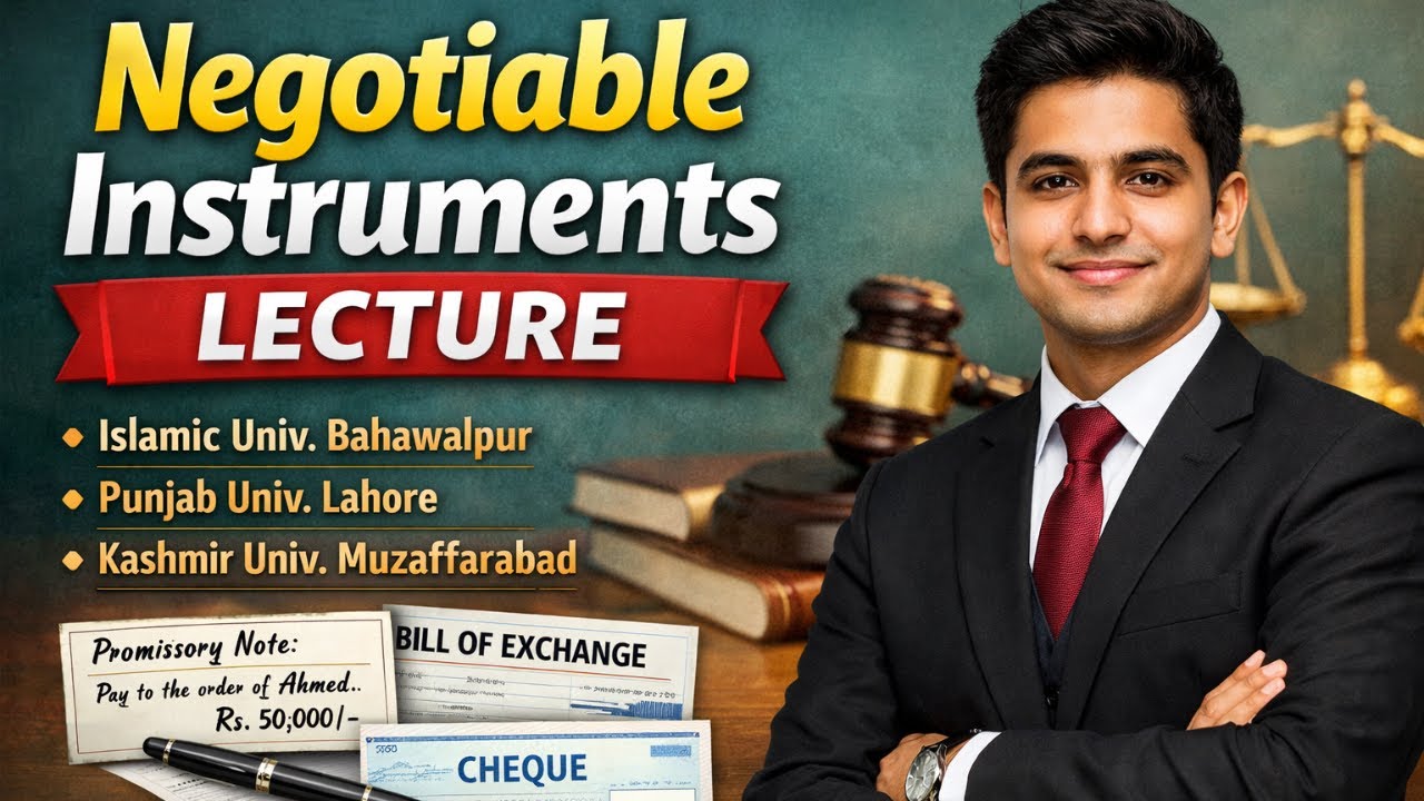 Dishonour of Negotiable ( PART 2) Instrument easy notes good understanding