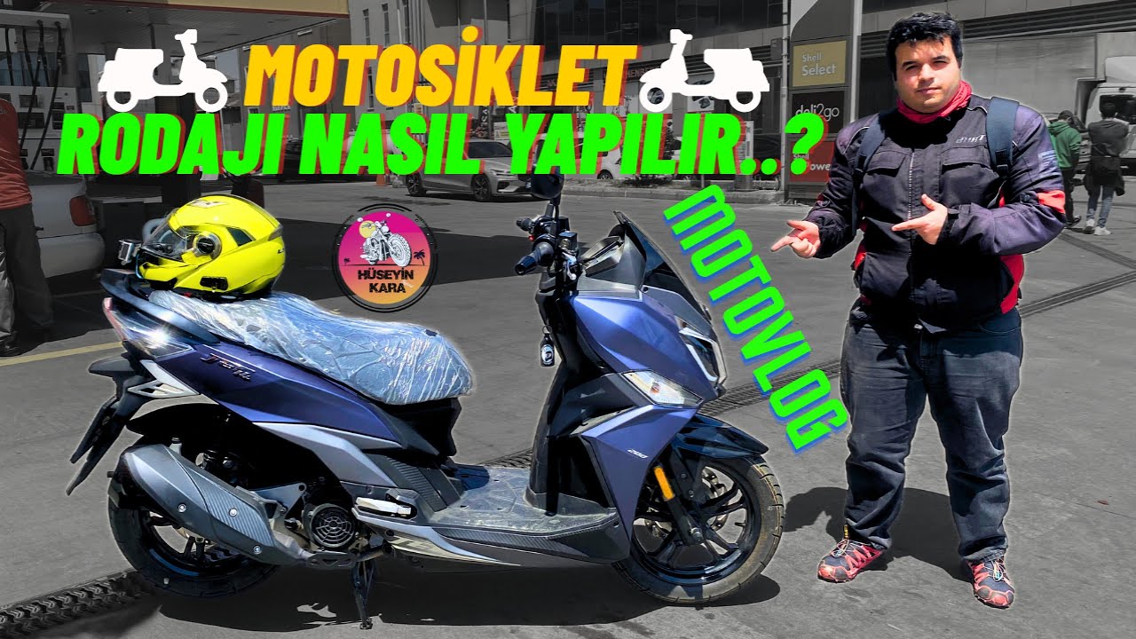 Motosiklet Rodajı Nasıl Yapılır.? - Sym Jet14 İle En Yalın Şekilde Anlattım.