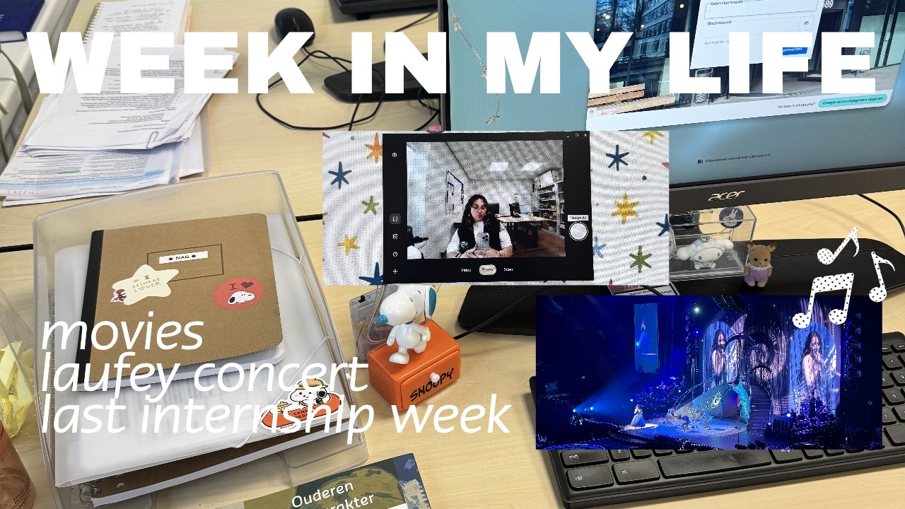 [life archives #1] busy week ☆ laufey concert, last week as a student and more!