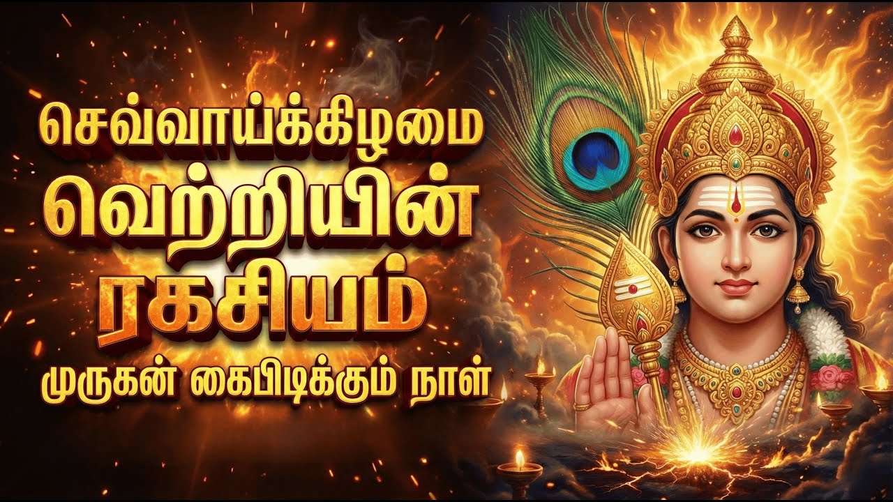 🔴 LIVE | செவ்வாய்க்கிழமை வெற்றி தரும் முருகன் அருள் | Tuesday Murugan Blessings Live