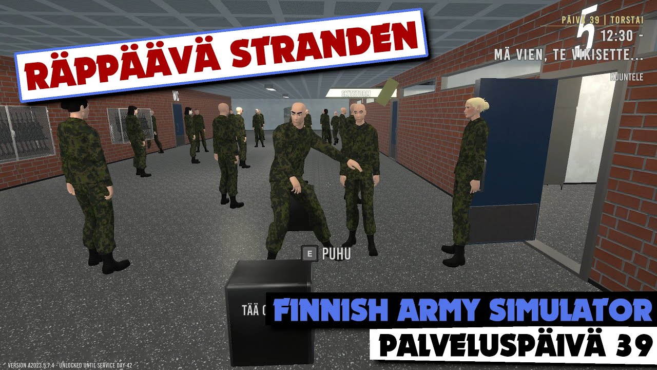 Räppäävä Stranden | Finnish Army Simulator | Palveluspäivä 39