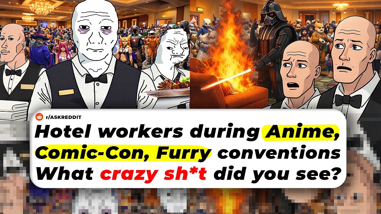 Hotel Workers During Anime/Comic-Con/Furry CONVENTIONS – What Crazy CRAP Did You See?