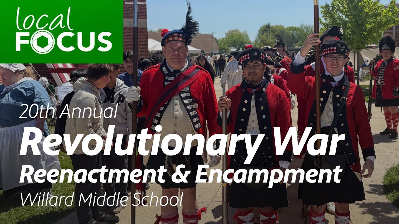 20th Annual Revolutionary War Reenactment & Encampment in Willard Ohio Overview