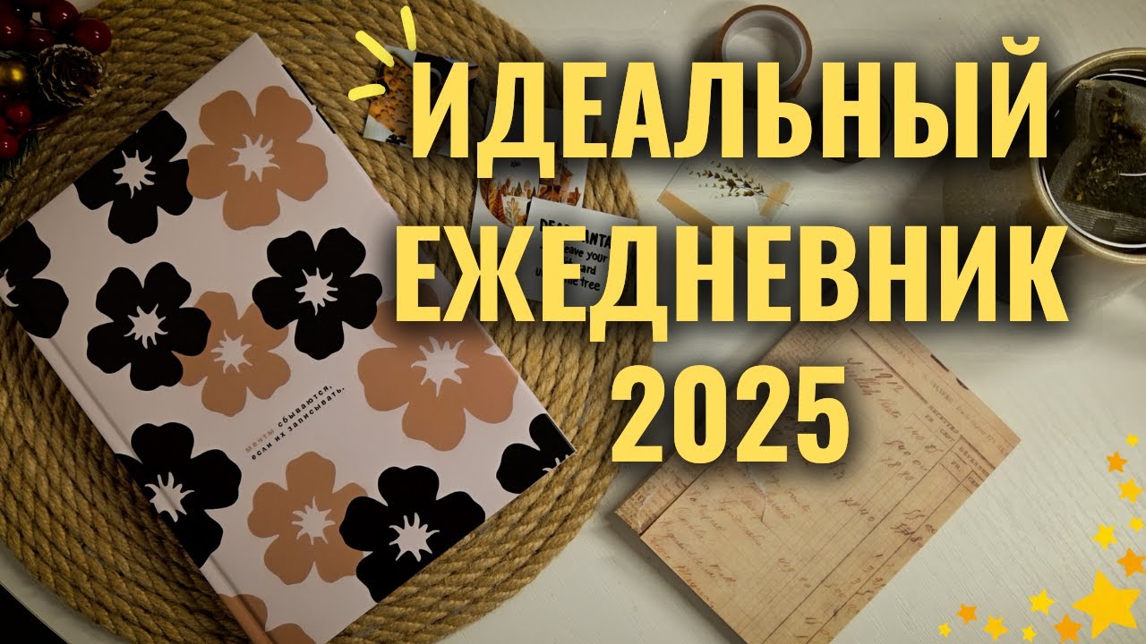 BULLET JOURNAL - что это такое? || идеальный ежедневник на 2025 год || оформление на январь