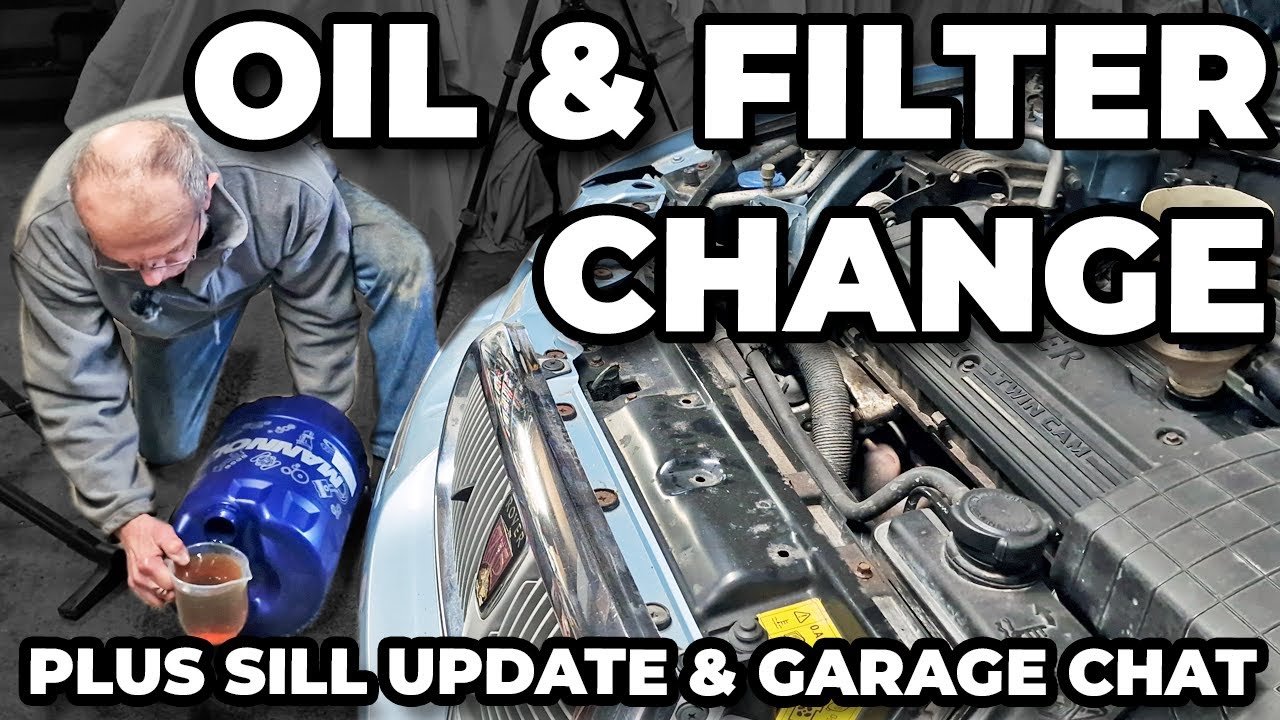 Rover 75 Sill Repair Update PLUS Oil And Filter Change