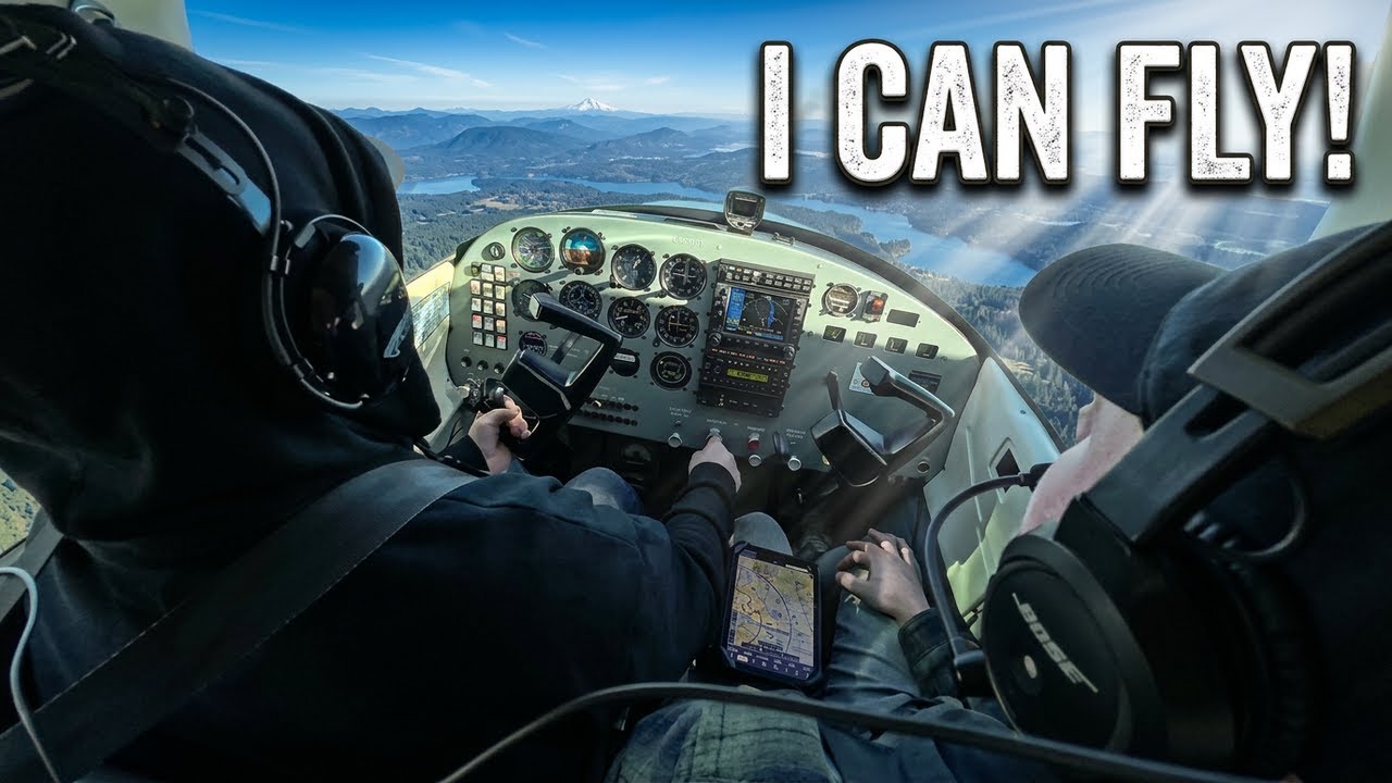 I Finally Learned To Fly (with a Plane!)