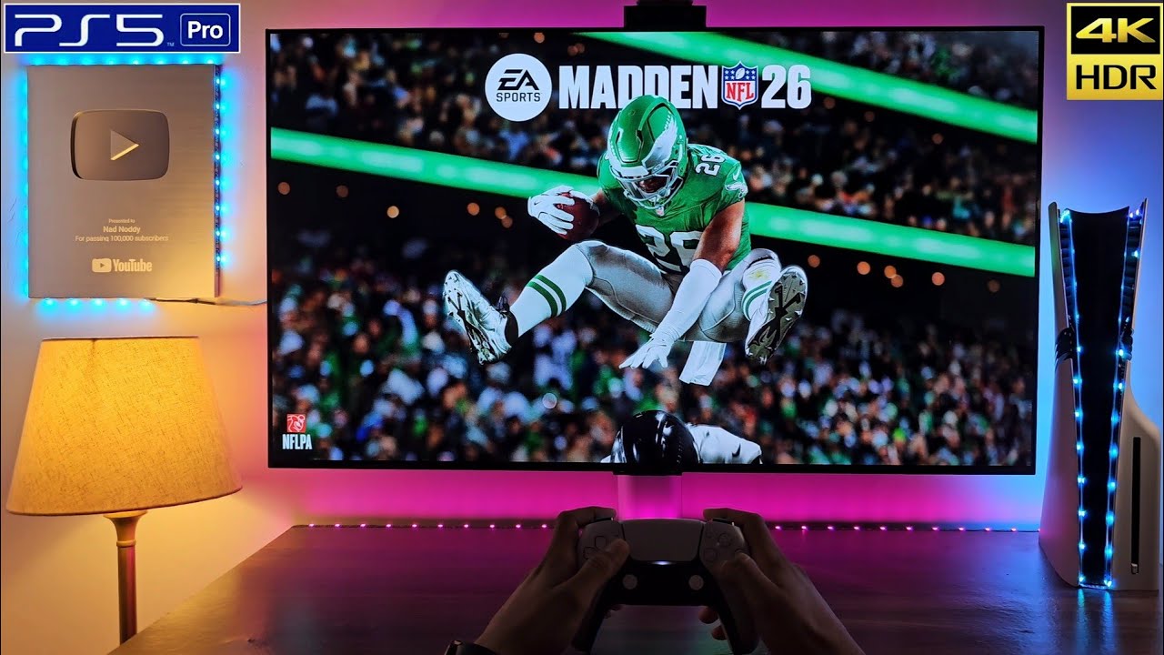 Madden NFL 26 (PS5 PRO) Gameplay Heavy Rain 😱