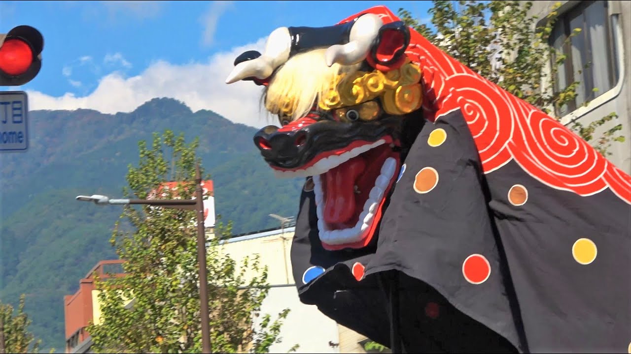 第15回南信州獅子舞フェスティバル　人気の阿智黒丑舞