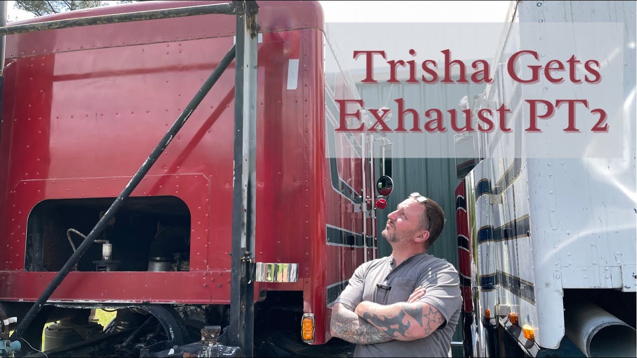 Installing Exhaust on Trisha PT2