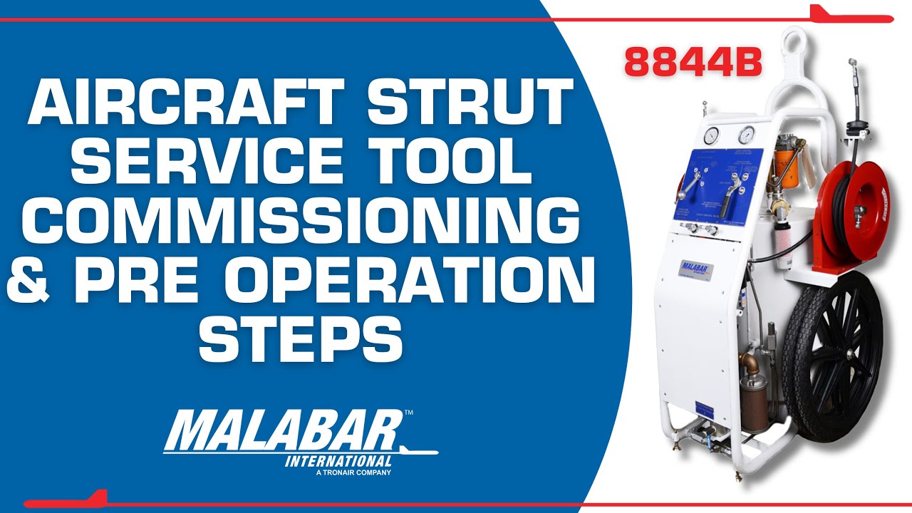 Basic Commissioning & Pre Operation Steps of the Malabar 8844B Strut Service Cart