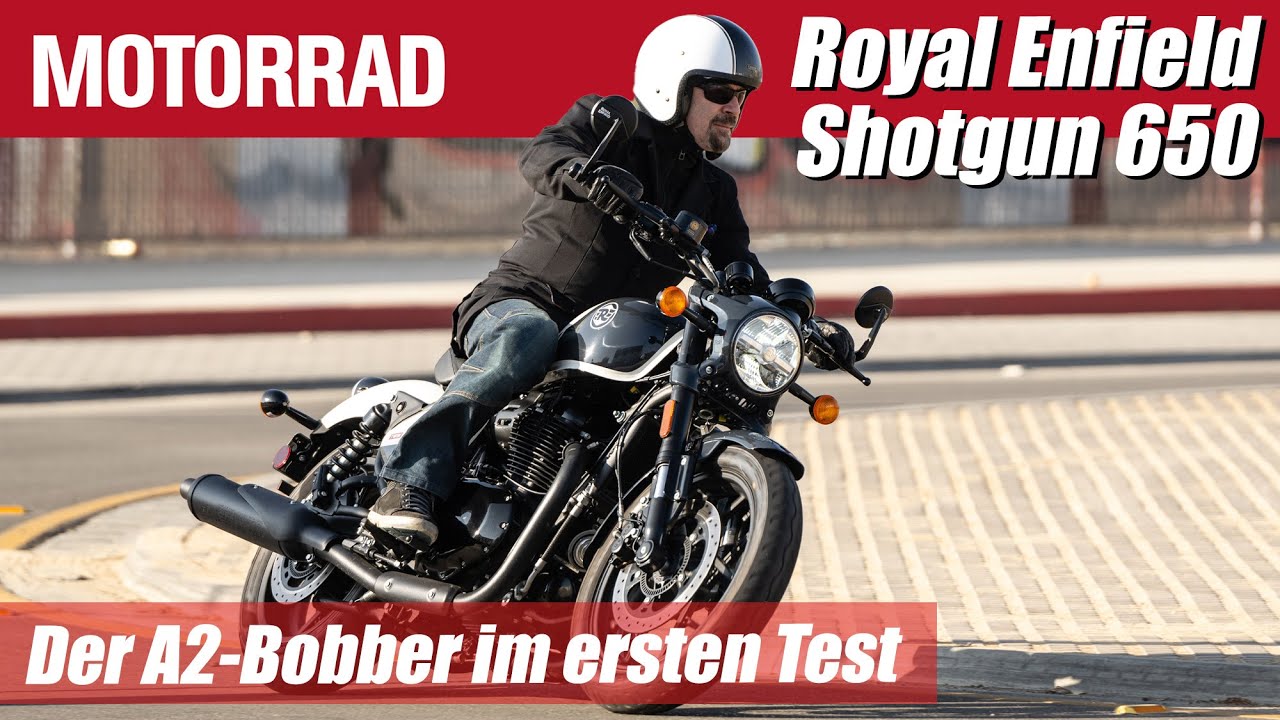 Royal Enfield Shotgun 650 (2024) im Test: Was kann der neue A2-Bobber?