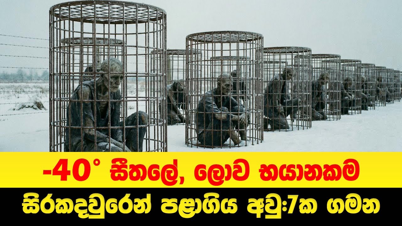 -40° සීතලේ, ලොව භයානකම සිරකදවුරෙන් පළාගිය අවු:7ක ගමන  | Sinhala Moviecaps | Sinhala Movie Review
