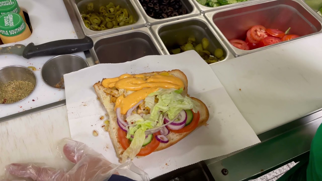 Subway Chicken Fajita