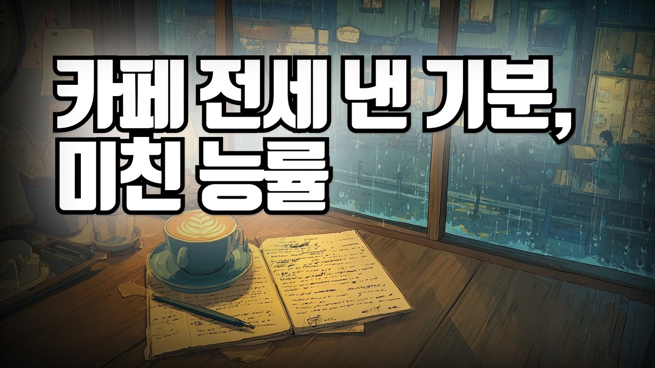 오늘 할 일 끝내기 전엔 못 나가는 5시간 강제 몰입 카페 (가사없음)