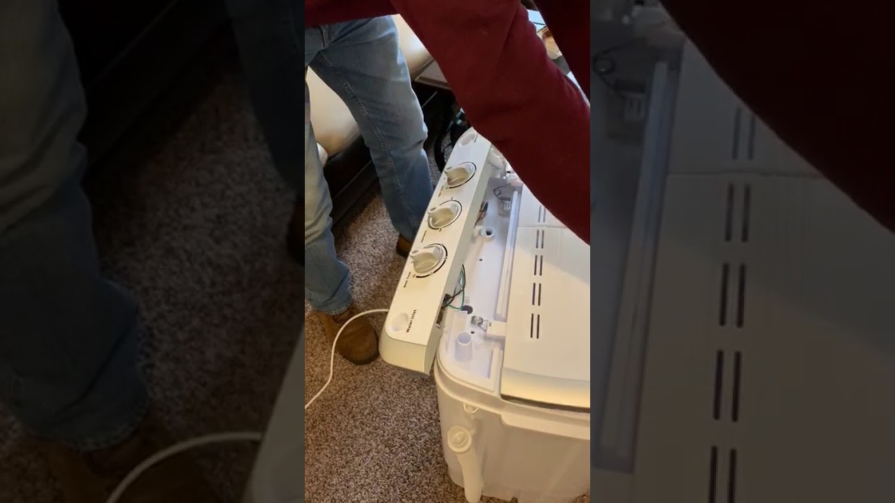 Problem with washing machine COSTWAY  not working Part 2