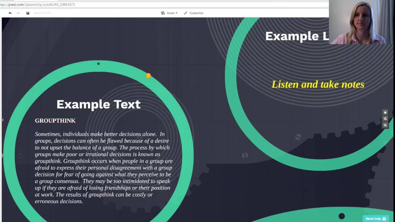 TOEFL SPEAKING -- The General to Specific Task